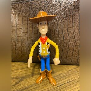 Vintage Disney Toy Story 2 Woody 5 inch mini doll McDonald's Happy Meal Toy